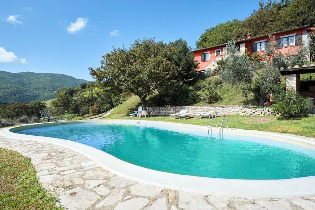 Casale Rosso Villa Castel San Felice ภายนอก รูปภาพ